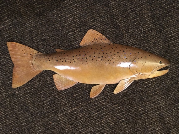 Brown Trout Metal Fish Wall Art FREE SHIPPING in the US