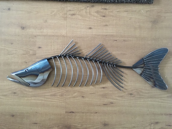 Snook 30in Metal Fish Wall sculpture SHIPPING FREE in the US