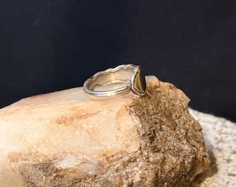1847 Rogers Bros Centennial Spoon Ring | Repurposed Silverware Jewelry (Size 8.5)