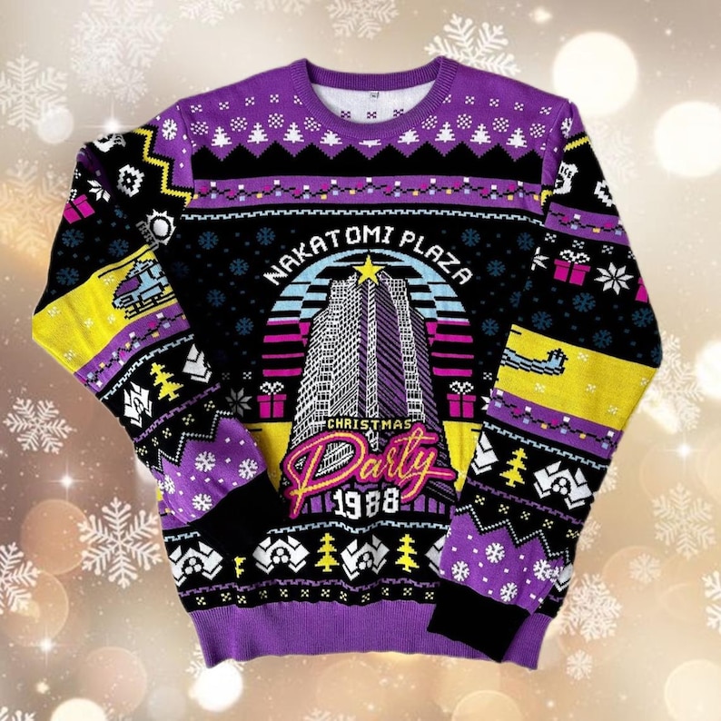 John mcclane christmas sweater