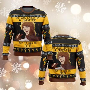 Jojos Bizarre Adventure Sweater Etsy