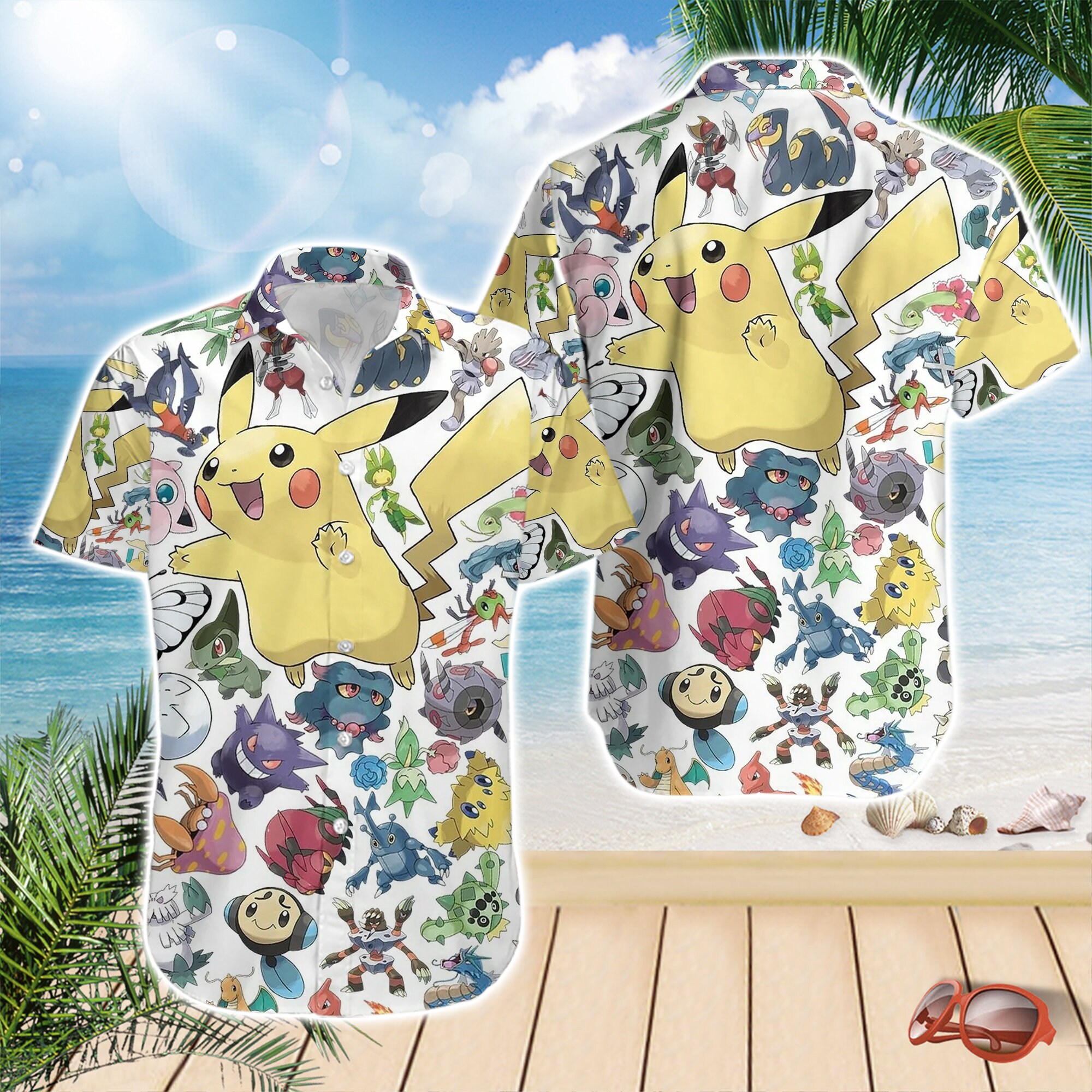 Discover Cartoon Characters, Custom Hawaiian Shirt