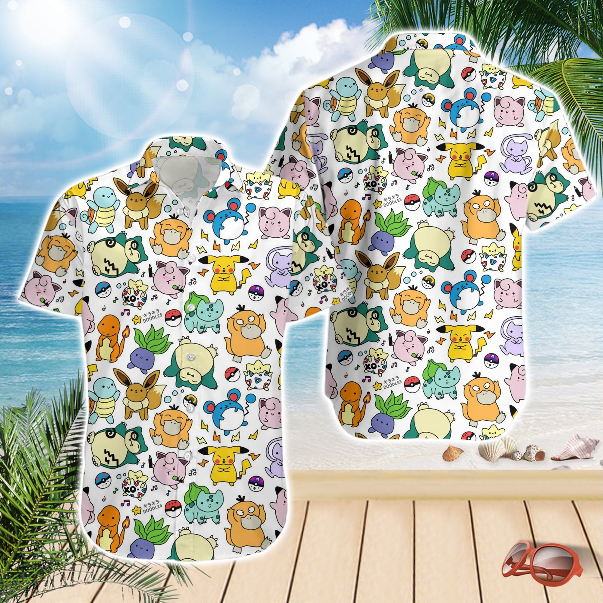 Discover Cartoon Characters, Custom Hawaiian Shirt