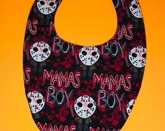 Mama’s boy baby bib