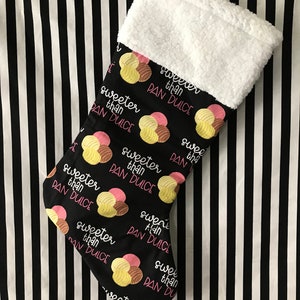 Sweeter than pan dulce holiday stocking