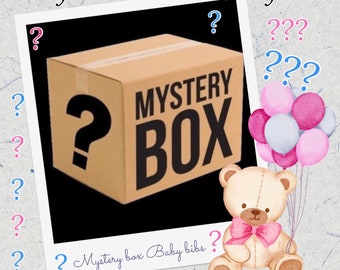Mystery box baby bibs