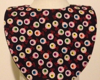 Sale creepy eyeballs baby bib