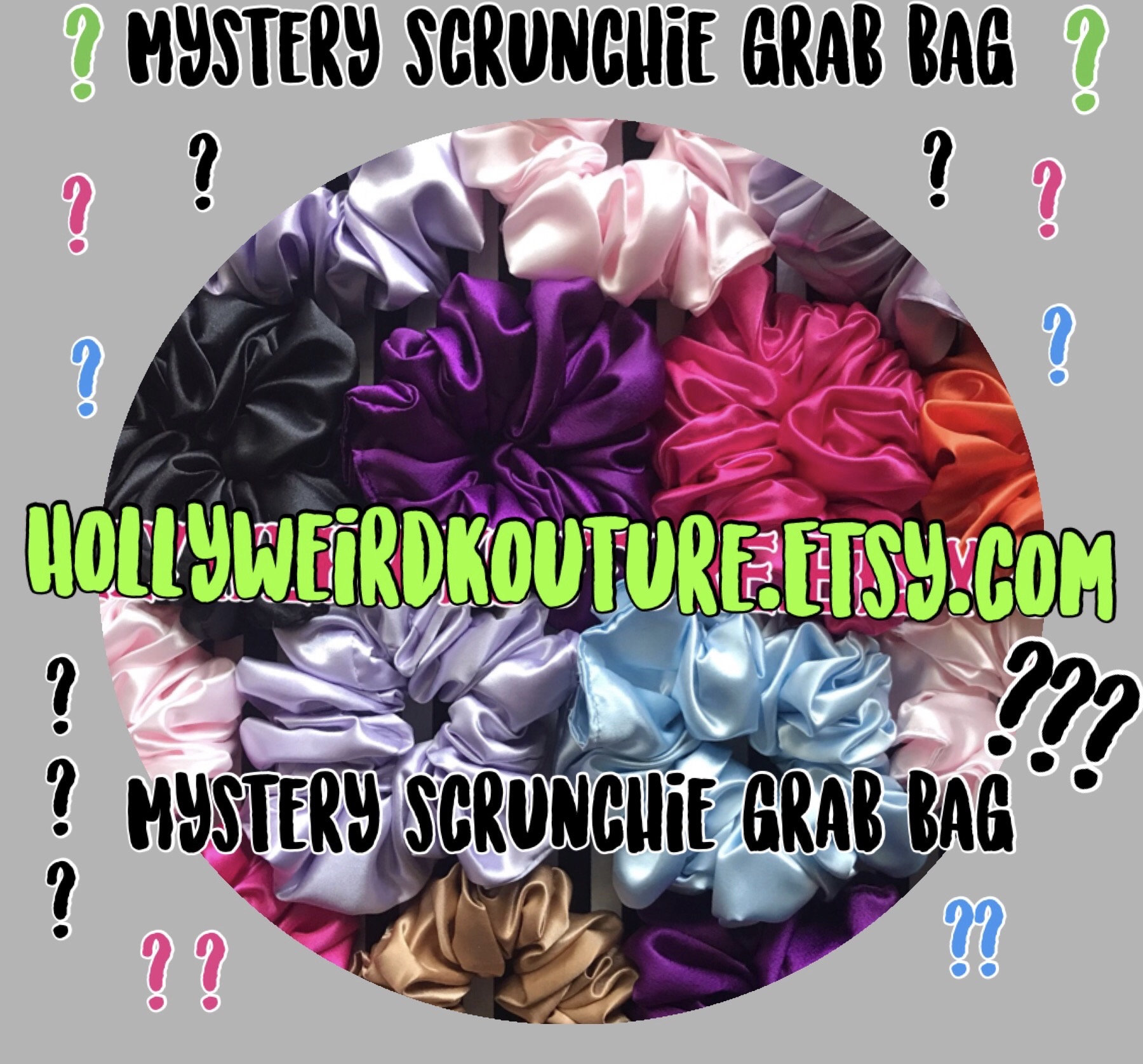Mystery Scrunchies Grab Bag - Etsy