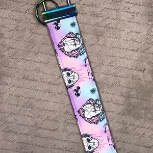 Assorted Halloween spooky fabric key fobs