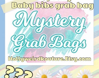 Mystery bag baby bibs