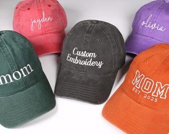 Custom Embroidered Text Trucker Hat: Personalized Baseball Cap