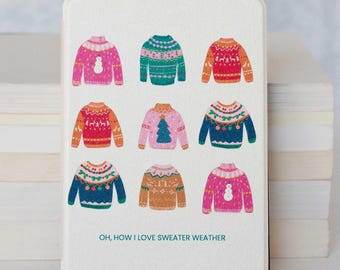 Sweater Weather Kindle case | e-reader cover | Kindle, Kindle Paperwhite, Kindle Oasis, Kindle ColorSoft