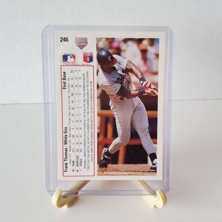 Frank Thomas White Sox 246 First Base Baseball Rookie MLB - Etsy