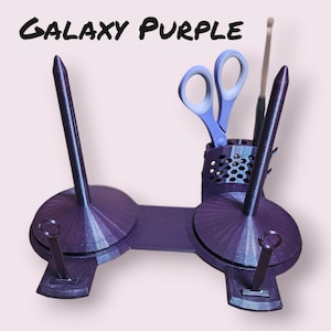 Yarn Spinner Accessory Double skein Large Yarn Cake Butler or Yarn Caddy