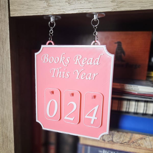 Bücherregal Theke Bookish Dekor Bücher Gelesen in diesem Jahr Theke bis 999 runde Klebeverbinder