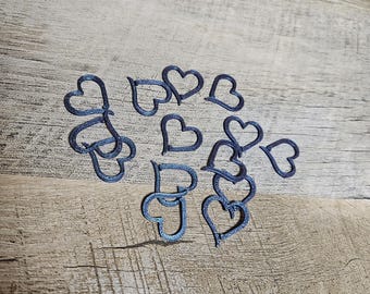 Heart Shaped Stitch Markers for Knitting and Crochet - Cute and Functional