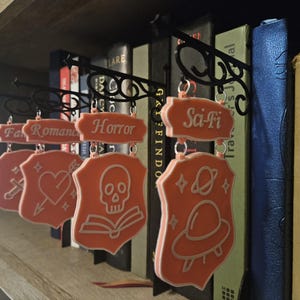 Hangend boekenplankbord boekenplankachtig decor met zelfklevend Smut ST boekenplankdecor TBR Te lezen bord