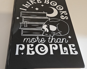 Book bookmark holder customizable color, Book Box Secret Book pen holder