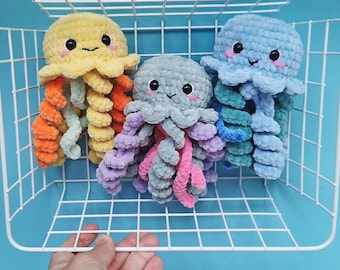 Jellyfish Crochet Amigurumi Pattern