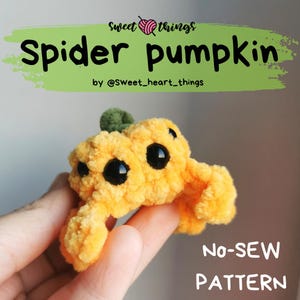 Spider Pumpkin FREE Crochet Pattern
