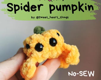 Spider Pumpkin FREE Crochet Pattern