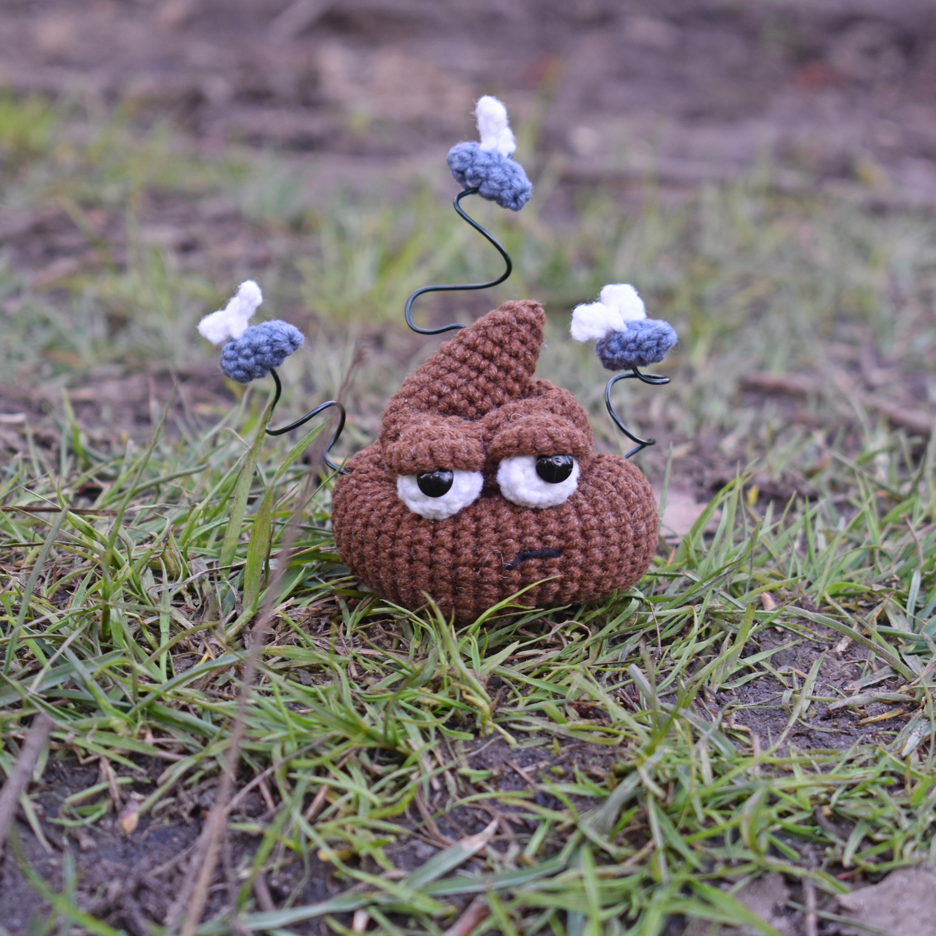 GRUMPY MR.POOP Crochet Pattern, Amigurumi Funny Poo Toy - Etsy