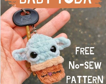 Baby Yoda (Grogu) FREE Crochet Pattern