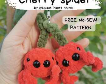 Cherry Spider FREE Crochet Pattern