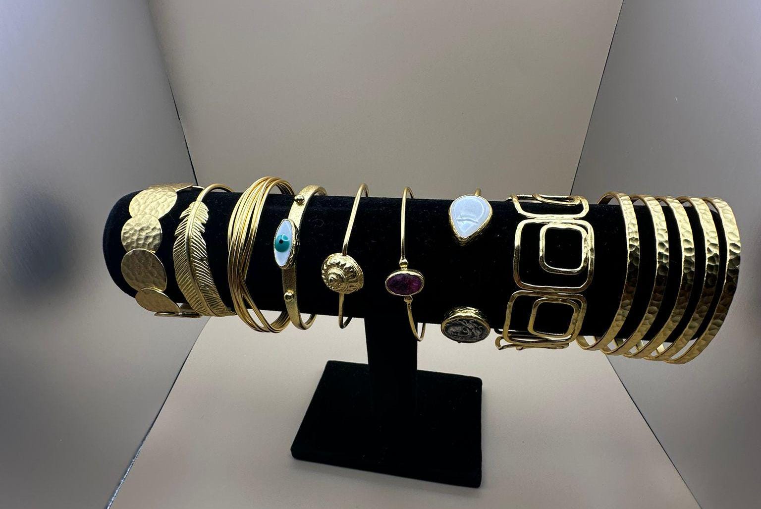 Gracious Crescent Bracelet Set main image 0