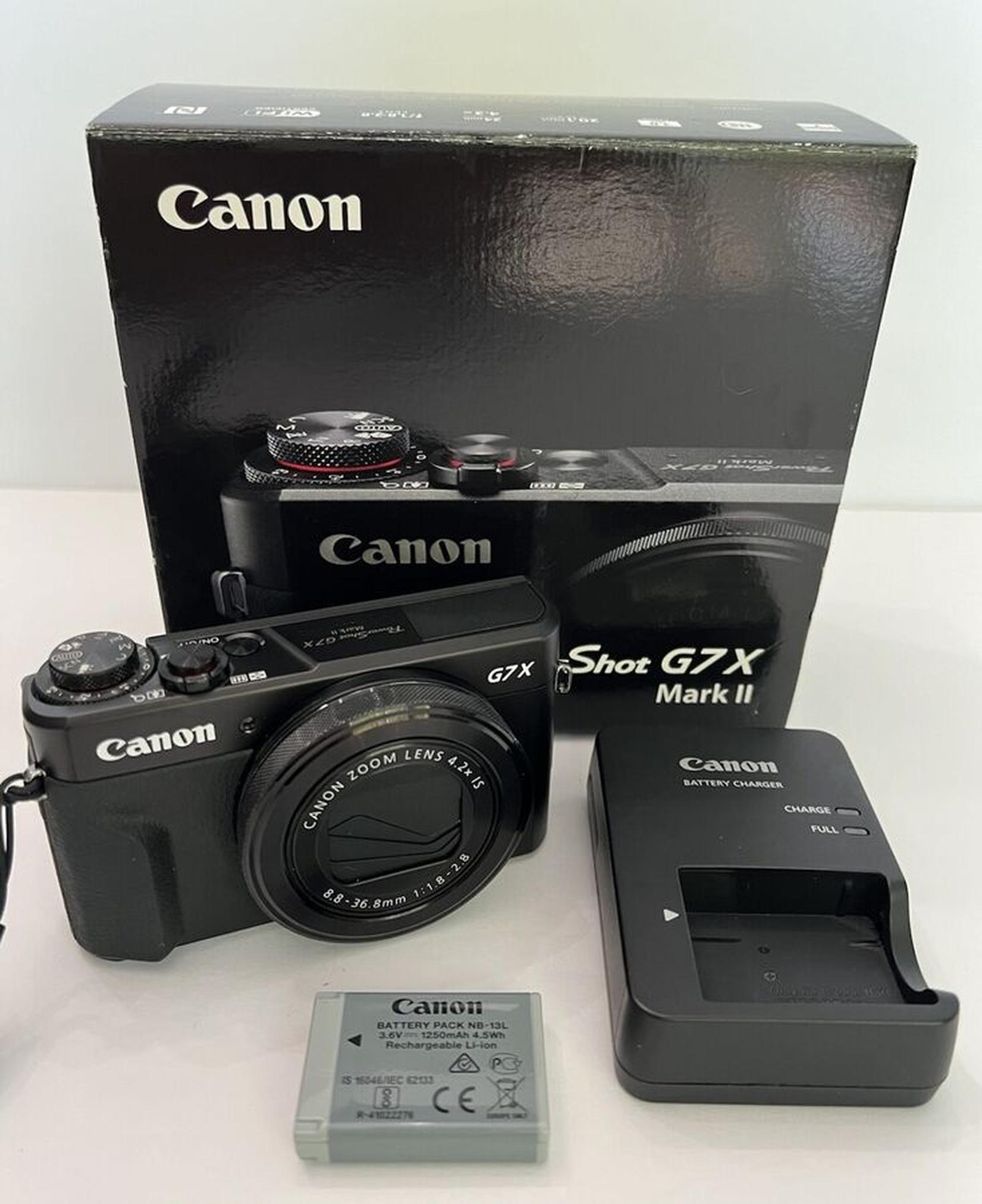 Canon PowerShot G7X Mark II おまけ付き 保証 元箱付 Canon キヤノン  