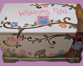 owl toy box