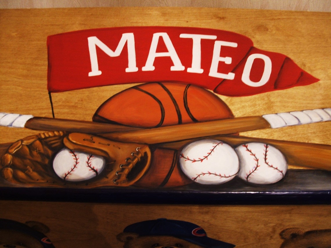 Custom wooden Teddy Bear TOY BOX Kids Furniture Toy chest | Etsy