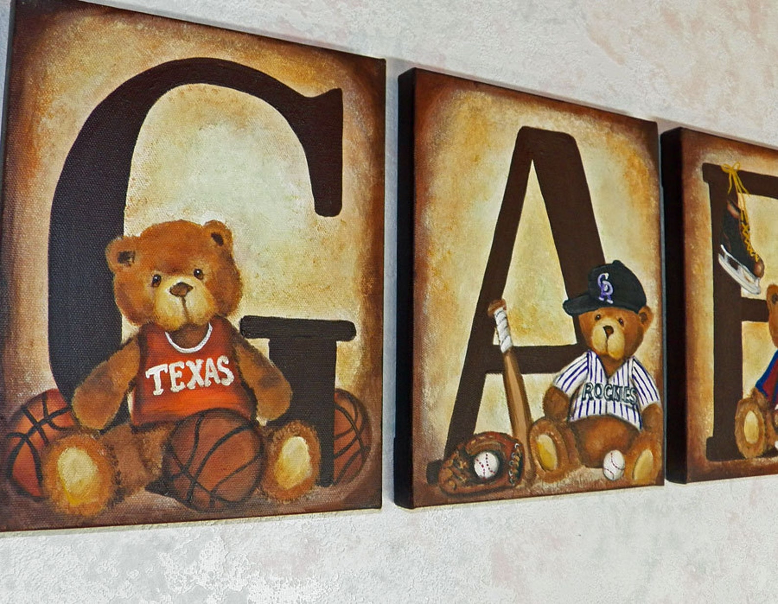 8'x10' Personalized Original Paintings Custom Canvas Etsy