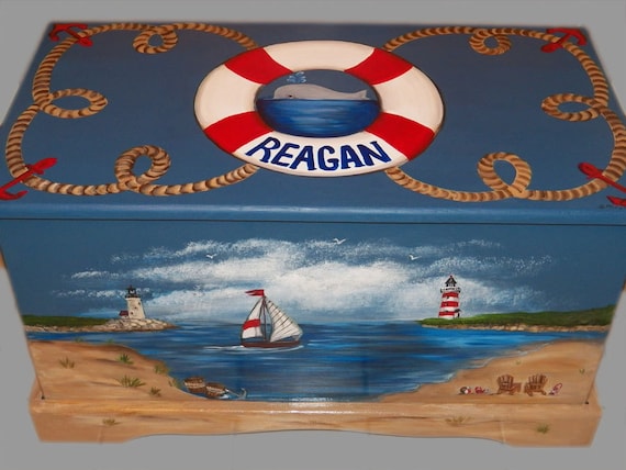 sailboat toy box