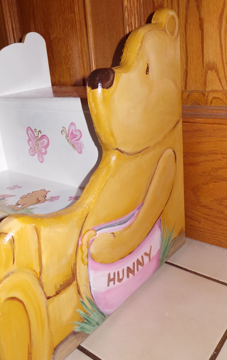 Step Stools Teddy Bear Step Stoolpersonalized Kidstoddlers - Etsy