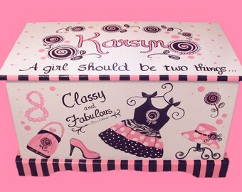 Glamour Girl Toy Chest Custom Designed