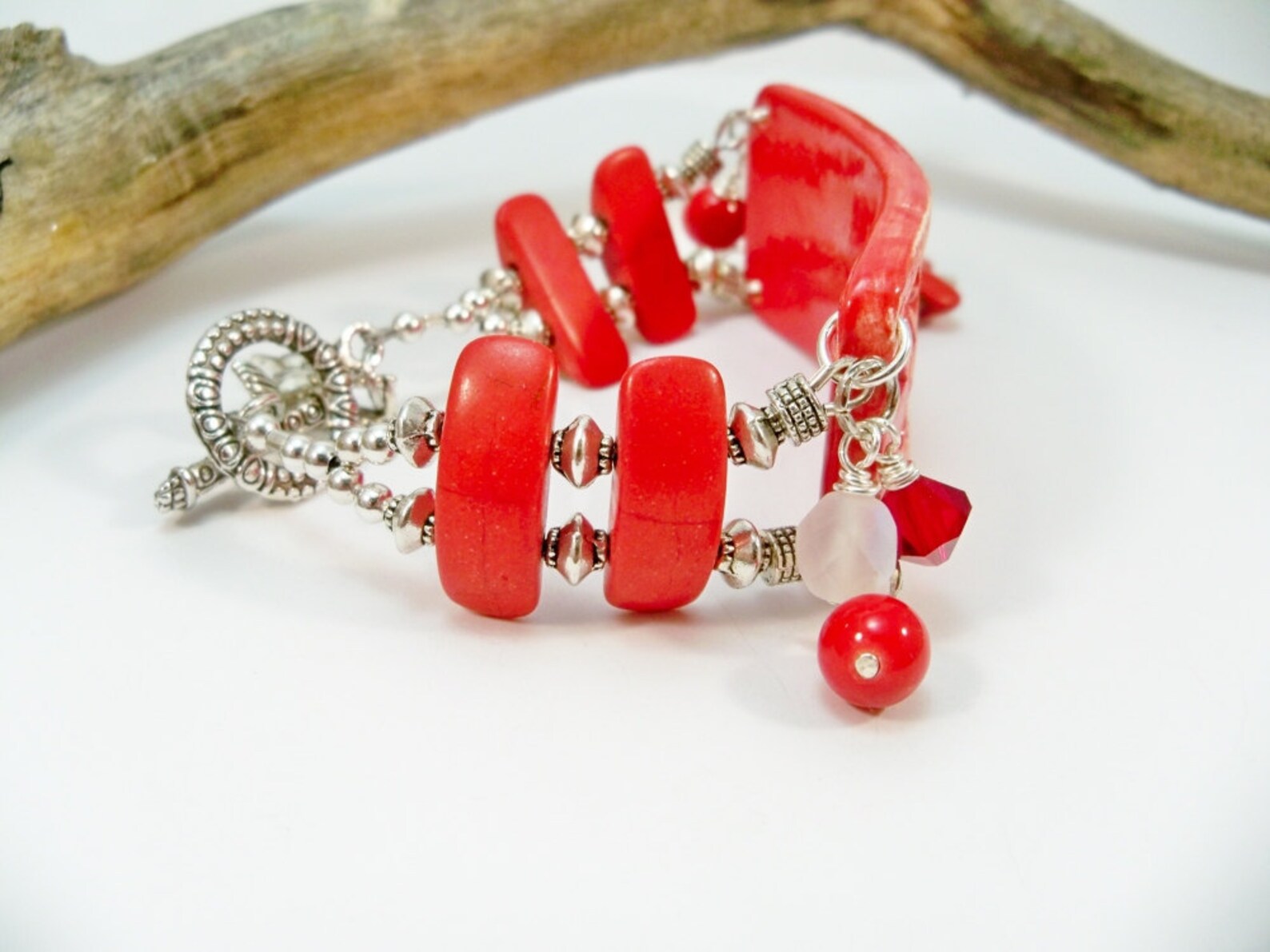 Red Rodeo Bracelet, Country Western Jewelry, Cowgirl Bracelet, Cowgirl Up, Western Cowgirl ...