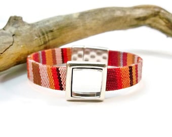 Multi-gekleurde vrouwen armband, doek koord armband, armband, strass armband, Boho Boheemse en minimalistische armband stapelen