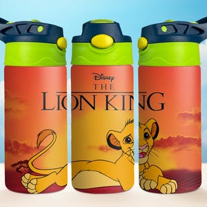 Lion King Water Bottle – Eco-Friendly Reusable Drinkware for Safari Lovers