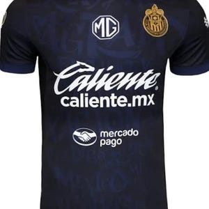 Camisa Chivas Third Negra Preta Premium 2025