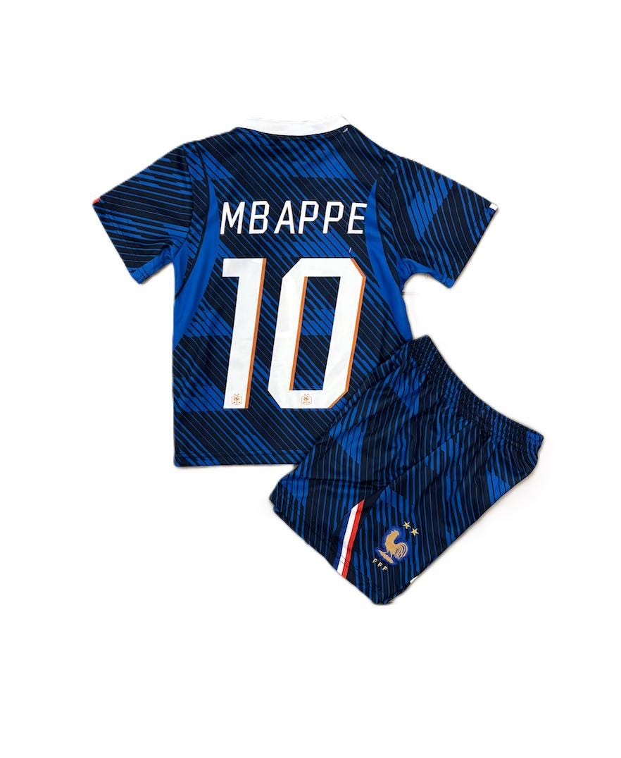 Kylian Mbappe France Home Kids Kit - Etsy
