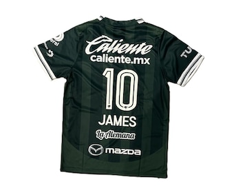James Rodriguez Club Leon Home Adult Jersey - Etsy Israel