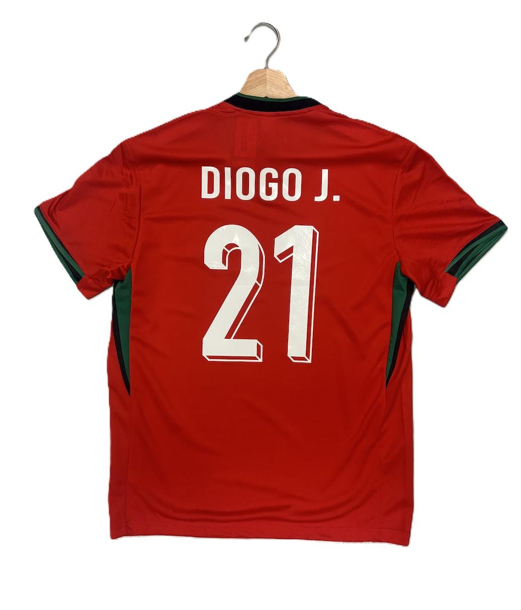 Diogo Jota Portugal Home Adult Jersey - Etsy