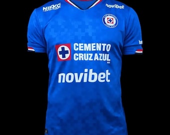Camiseta de fútbol premium azul azul de local Cruz Azul 2026