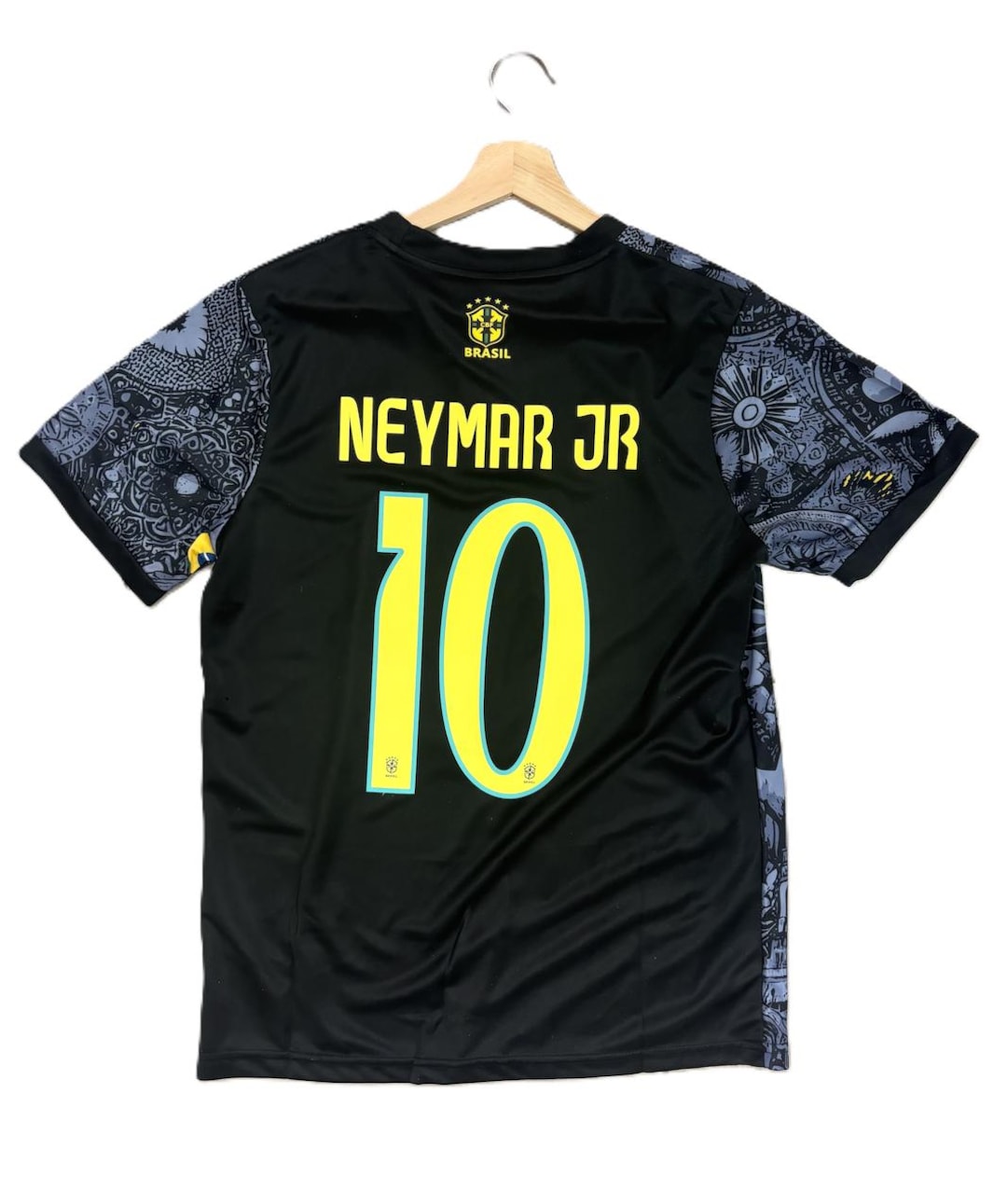Neymar Jr. Brazil Cristo Black Adult Jersey - Etsy