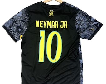 Neymar Jr. Brasilien Cristo Schwarz Erwachsenen Jersey