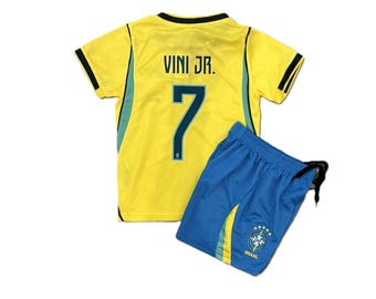 Vini Jr. Brazil Home Kids Kit