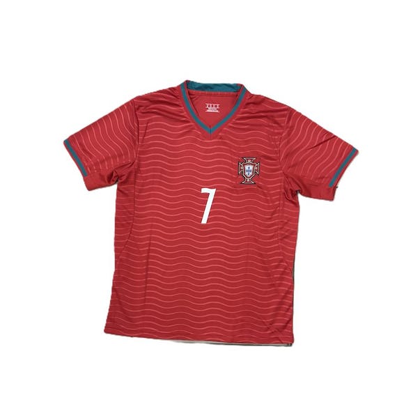 Cristiano Ronaldo Portugal Home Adult Jersey - Etsy