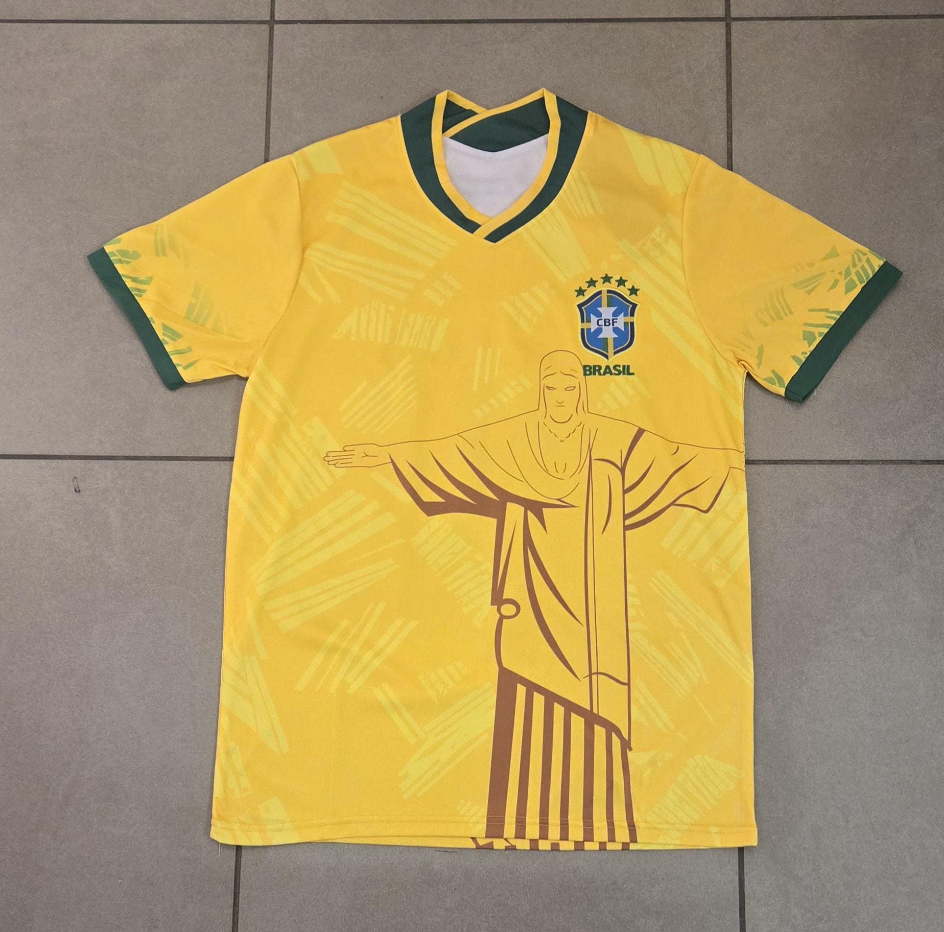 Brazil Yellow Home Limited Edition Premium Soccer Jersey 2025
