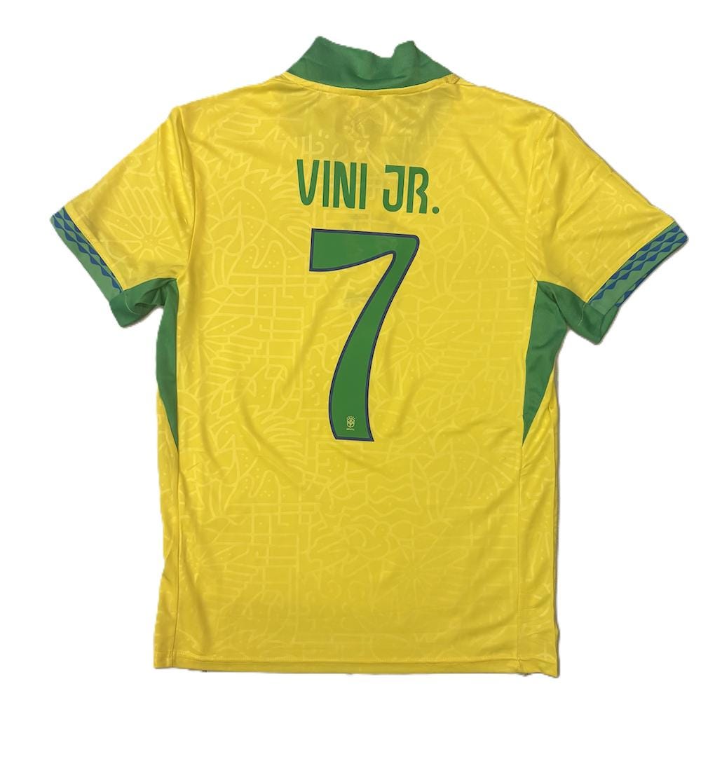 Vini Jr. Brazil Home Adult Jersey - Etsy